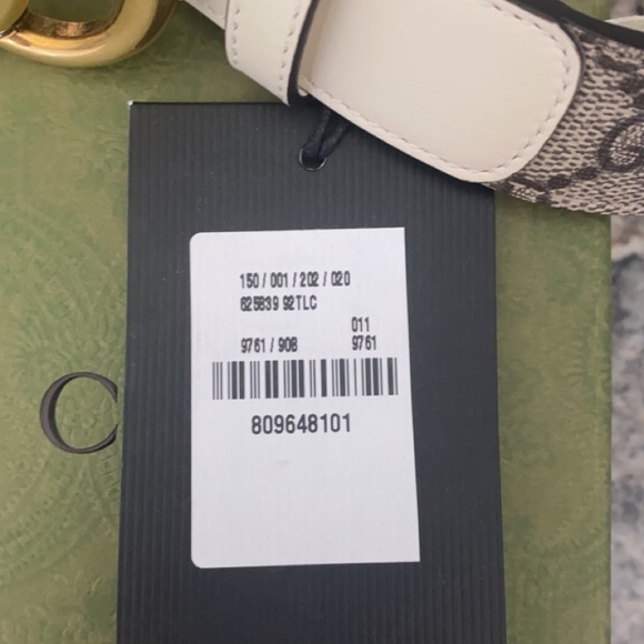 Gucci belt